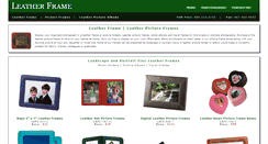 Desktop Screenshot of leatherframe.com